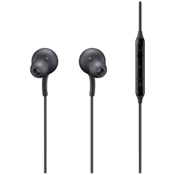 Samsung EO-IC100BBEGEU In Ear hörlurar Sladd Stereo Svart Volymkontroll, Mikrofonljudavstängning