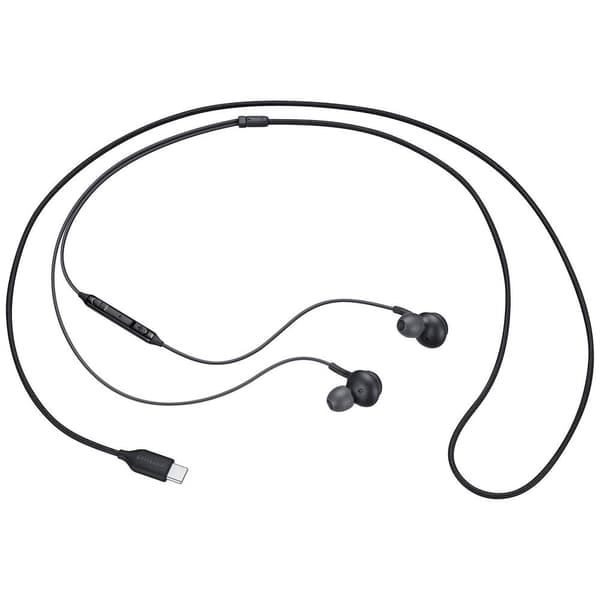 Samsung EO-IC100BBEGEU In Ear hörlurar Sladd Stereo Svart Volymkontroll, Mikrofonljudavstängning