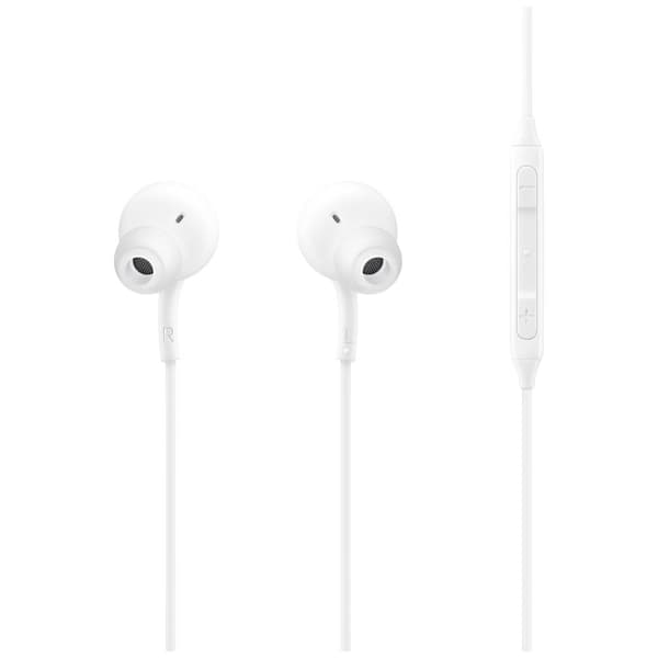 Samsung EO-IC100BWEGEU In Ear hörlurar Sladd Stereo Vit Volymkontroll, Mikrofonljudavstängning