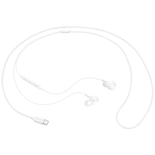 Samsung EO-IC100BWEGEU In Ear hörlurar Sladd Stereo Vit Volymkontroll, Mikrofonljudavstängning