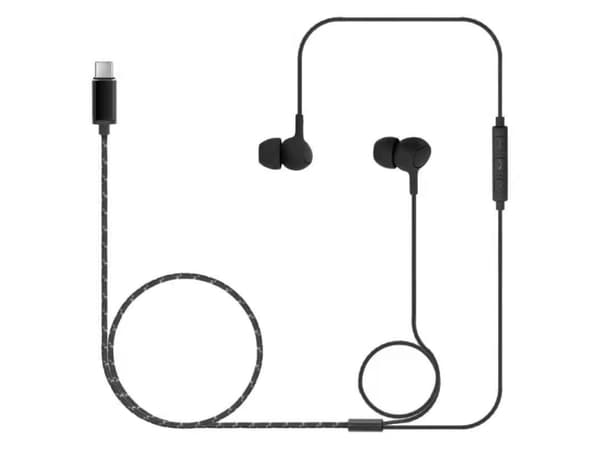 Insmat C10 - Øreproptelefoner med mik. - i øret - kabling - USB-C - lajittelu