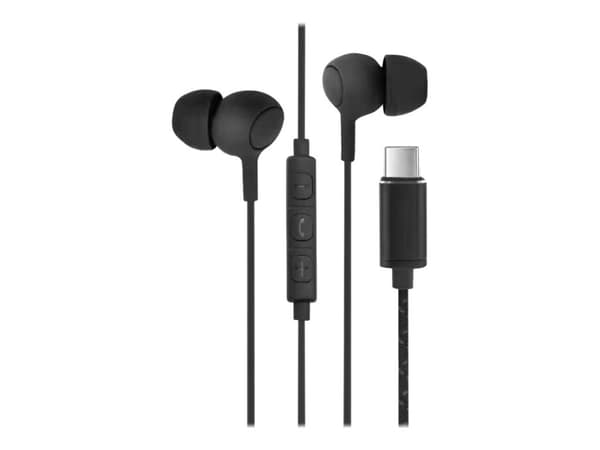Insmat C10 - Øreproptelefoner med mik. - i øret - kabling - USB-C - lajittelu