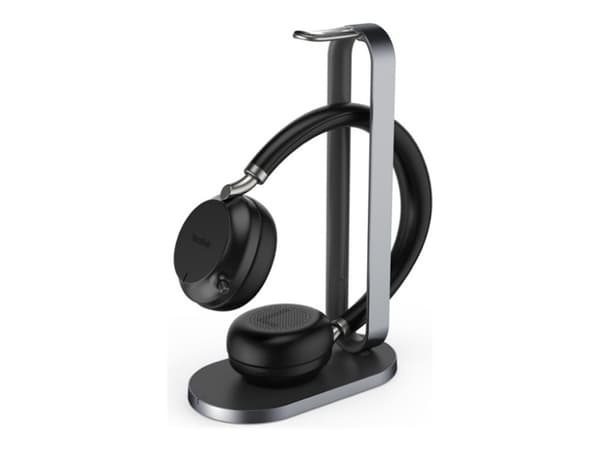 Yealink BH72 - Hodesett - full størrelse - Bluetooth - trådløs - lydisolerende - lysegrå - Optimert for UC