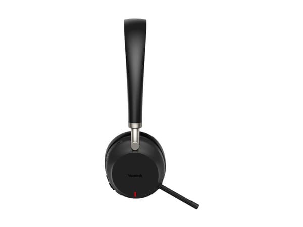 Yealink BH72 with Charging Stand - Hodesettsystem - on-ear - Bluetooth - trådløs - USB-A via Bluetooth-adapter - lydisolerende - svart - Optimert for