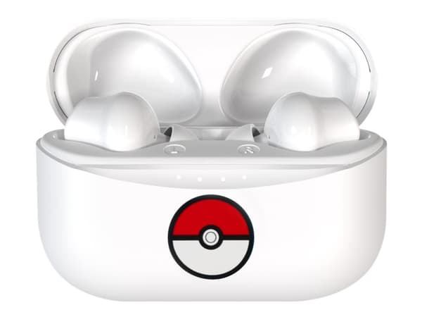 OTL Pokemon Pokéball - True wireless-hodetelefoner med mikrofon - i øret - Bluetooth