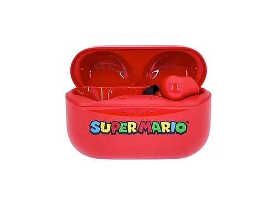 OTL Technologies Super Mario , Trådløs, Samtaler/musikk, 20 - 20000 Hz, 42 g, Hodetelefoner, Rød