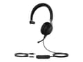 Miniatyrbild 1 av 5: Yealink UH38 Mono - Headset - på örat - Bluetooth - trådlös, kabelansluten - USB-A - svart - Certifierad för Microsoft-teams