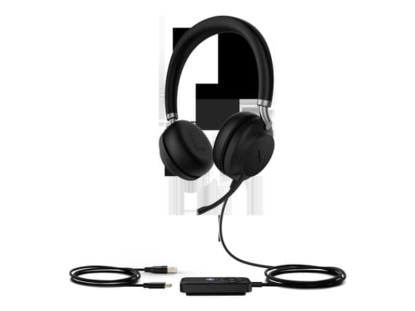 Yealink UH38 Dual Teams, Wired & Wireless, 20 - 20000 Hz, Office/Call center, 180 g, Headset, Black