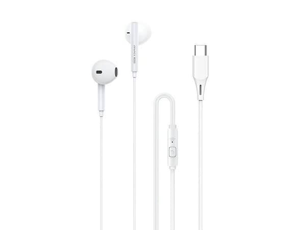 Awei AWEI headphones stereo headphones PC-1T USB-C white/white