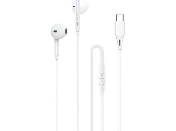 Awei AWEI headphones stereo headphones PC-1T USB-C white/white