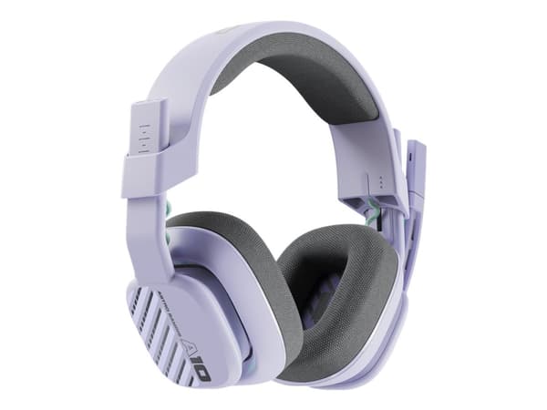 ASTRO Gaming A10 Gen 2 - Hodesett - full størrelse - kablet - 3,5 mm jakk - lilla