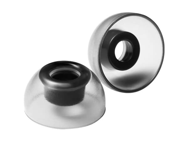 AZLA SednaEarfit Crystal TWS (S/MS/M) In-ear Hovedtelefon ørepuder 3 Paar Sort, Transparent