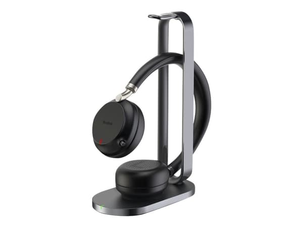 Yealink BH72 - Headset - på örat - Bluetooth - trådlös - USB-A via Bluetooth-adapter - ljudisolerande - svart - Certifierad för Microsoft-teams
