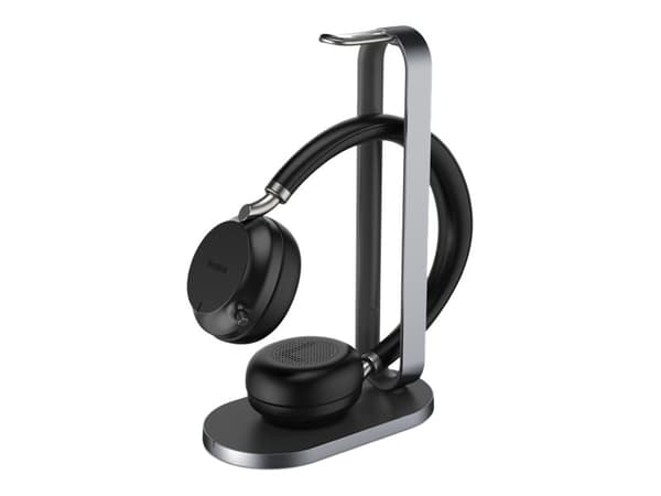 Yealink BH72 - Headset - på örat - Bluetooth - trådlös - USB-A via Bluetooth-adapter - ljudisolerande - svart - Certifierad för Microsoft-teams