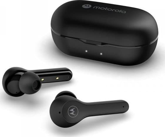 Motorola Moto Buds 085 - True wireless-hodetelefoner med mikrofon - i øret - Bluetooth - svart