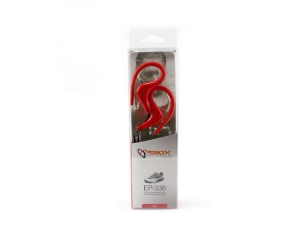 STEREO RUN IN-EAR öronsnäckor med MIC RED