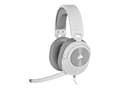 Miniatyrbild 2 av 5: CORSAIR Gaming HS55 STEREO - Headset - fullstorlek - kabelansluten - 3,5 mm kontakt - vit