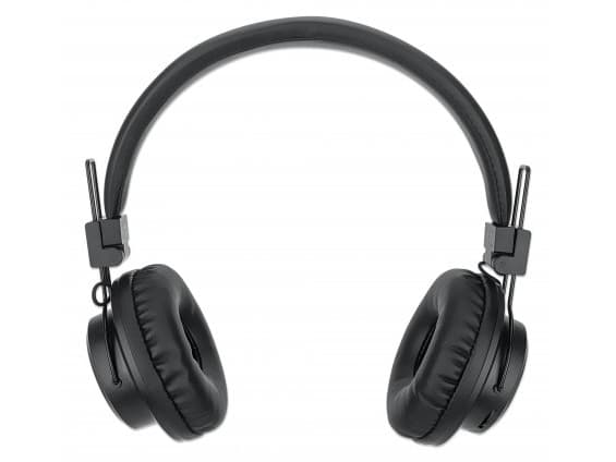 MANHATTAN Sound Science Bluetooth® On-Ear Headset Bluetooth 5.0, Mikrofon, Bedienelemente, FM-Radio, MicroSD-Kartenslot, 3,5-mm-Klinkenbuchse, ohrauf