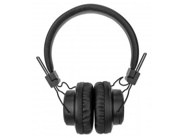 MANHATTAN Sound Science Bluetooth® On-Ear Headset Bluetooth 5.0, Mikrofon, Bedienelemente, FM-Radio, MicroSD-Kartenslot, 3,5-mm-Klinkenbuchse, ohrauf