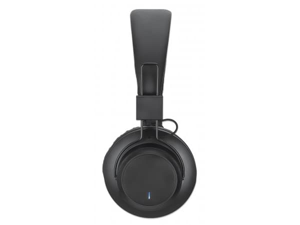 MANHATTAN Sound Science Bluetooth® On-Ear Headset Bluetooth 5.0, Mikrofon, Bedienelemente, FM-Radio, MicroSD-Kartenslot, 3,5-mm-Klinkenbuchse, ohrauf