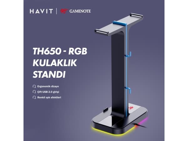 Havit TH650 kuuloketeline musta