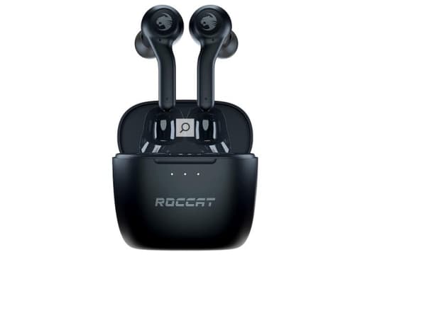 ROCCAT Syn Buds Air, Langaton, Pelaaminen, Kuulokkeet, Musta