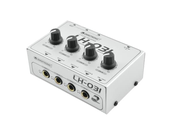 Omnitronic 10355031 Kopfhörer-Verstärker Silber (10355031)