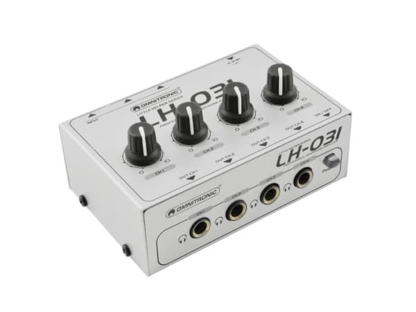 Omnitronic 10355031, 0,008%, 90 dB, 100000 O, 51 O, 20 dB, 20 - 20000 Hz