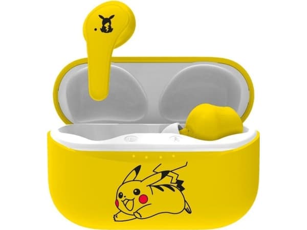 OTL Technologies Pokémon Pikachu, Trådløs, Samtaler/musikk, 20 - 20000 Hz, 145 g, Hodetelefoner, Gult