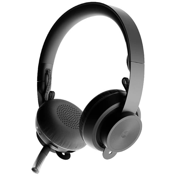 Logitech Zone Wireless Datorer On-ear headset Trådlös, Bluetooth Stereo Svart Brusreducering för mikrofon, Brusreduceri
