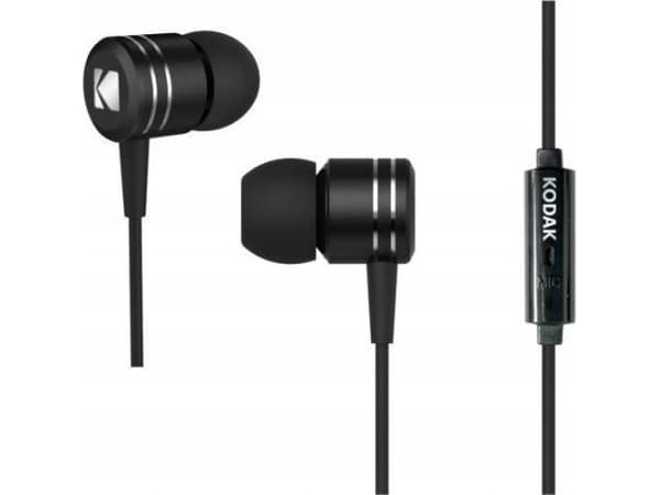 Kodak Headphones Wired Earphones Ipx4 1.2m Kodak/100+ Earphones