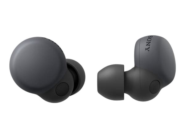 Sony LinkBuds S - True wireless-hodetelefoner med mikrofon - i øret - Bluetooth - aktiv støydemping - svart