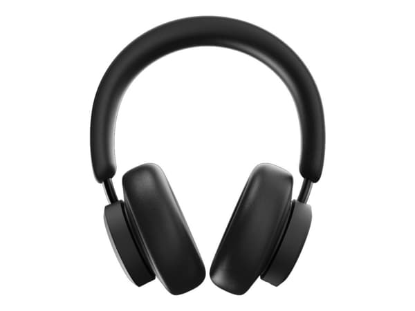 Urbanista Miami - Hörlurar med mikrofon - fullstorlek - Bluetooth - trådlös - aktiv brusradering - midnattssvart