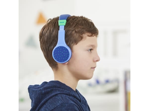 Hama Teens Guard, Trådløs, 20 - 20000 Hz, Calls/Music, 90 g, Hodesett, Blå