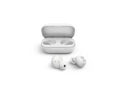 Thomson Hama WEAR7701W Trådlösa hörlurar In-Ear In-Ear Samtal/Musik Bluetooth Vit