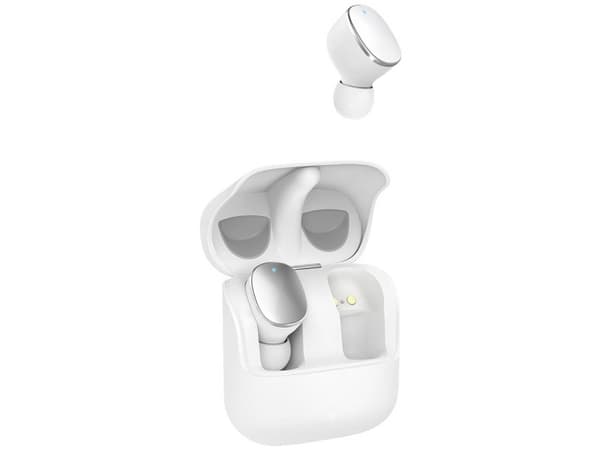 Hama Spirit Pure, Trådlös, Samtal/musik, 20 - 20000 hz, 44 g, Headset, Vit