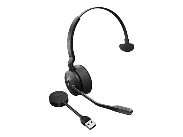 Jabra Engage 55 Mono - Headset - på örat - DECT - trådlös - Certifierad för Microsoft-teams