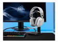 Miniatyrbild 3 av 5: CORSAIR Gaming HS80 RGB - Headset - fullstorlek - kabelansluten - USB - vit