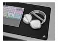 Miniatyrbild 1 av 5: CORSAIR Gaming HS80 RGB - Headset - fullstorlek - kabelansluten - USB - vit