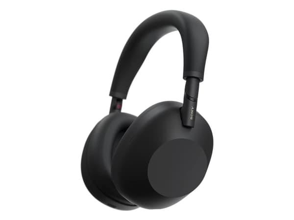 Sony WH-1000XM5 - Hörlurar med mikrofon. - full storlek - Bluetooth - trådlös, kabel - aktiv brusreducering - 3,5 mm jack - svart