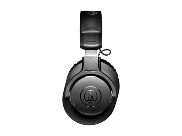 Audio-Technica ATH M20xBT - M Series - hodetelefoner med mikrofon - full størrelse - Bluetooth - trådløs, kablet - 3,5 mm jakk - svart