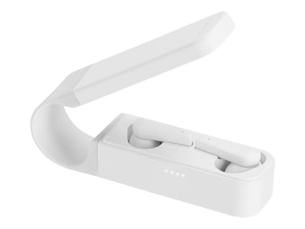 Hama Essential Line "Spirit Pocket" - True wireless-hodetelefoner med mikrofon - i øret - Bluetooth - hvit