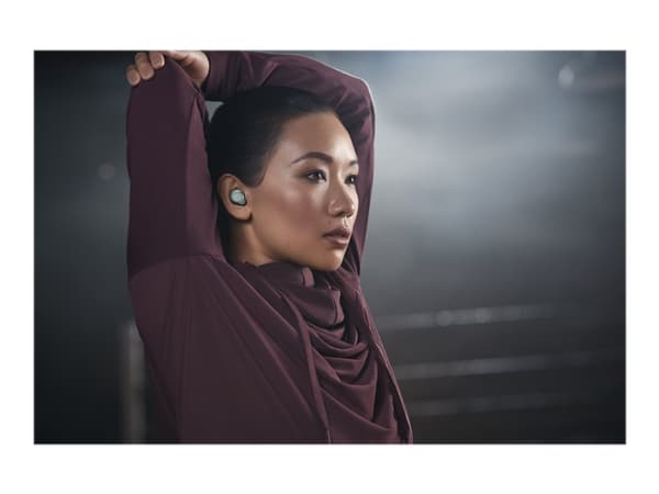 Jabra Elite 4 Active - True wireless-hörlurar med mikrofon - inuti örat - Bluetooth - aktiv brusradering - ljudisolerande - mint