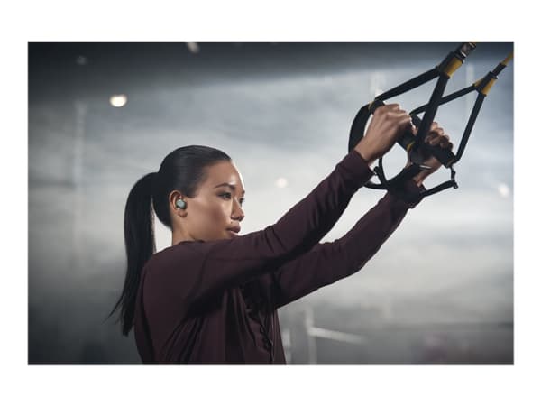 Jabra Elite 4 Active - True wireless-hörlurar med mikrofon - inuti örat - Bluetooth - aktiv brusradering - ljudisolerande - mint