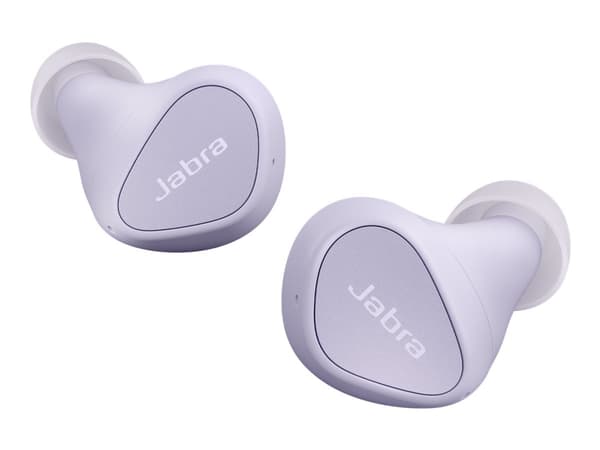 Jabra Elite 3 - True wireless-hörlurar med mikrofon - inuti örat - Bluetooth - ljudisolerande - lila