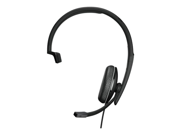 EPOS ADAPT 135 USB-C II - ADAPT 100 Series - hodesett - on-ear - kablet - 3,5 mm jakk, USB-C - svart - Optimert for UC