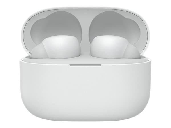 Sony LinkBuds S - True wireless-hörlurar med mikrofon - inuti örat - Bluetooth - aktiv brusradering - vit