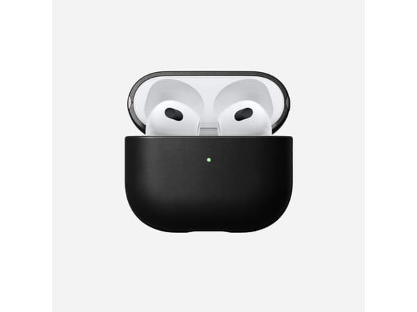 Nomad NM01000785 lærveske til Apple AirPods 3 - Svart
