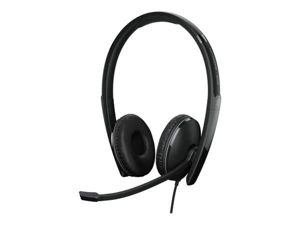 EPOS ADAPT 160T ANC USB-C - ADAPT 100 Series - headset - på örat - kabelansluten - aktiv brusradering - USB-C - svart - Certifierad för Microsoft-tea