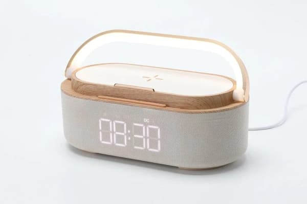 Moye Aurora Plus Radio Lamp With Clock And Wireless Charger